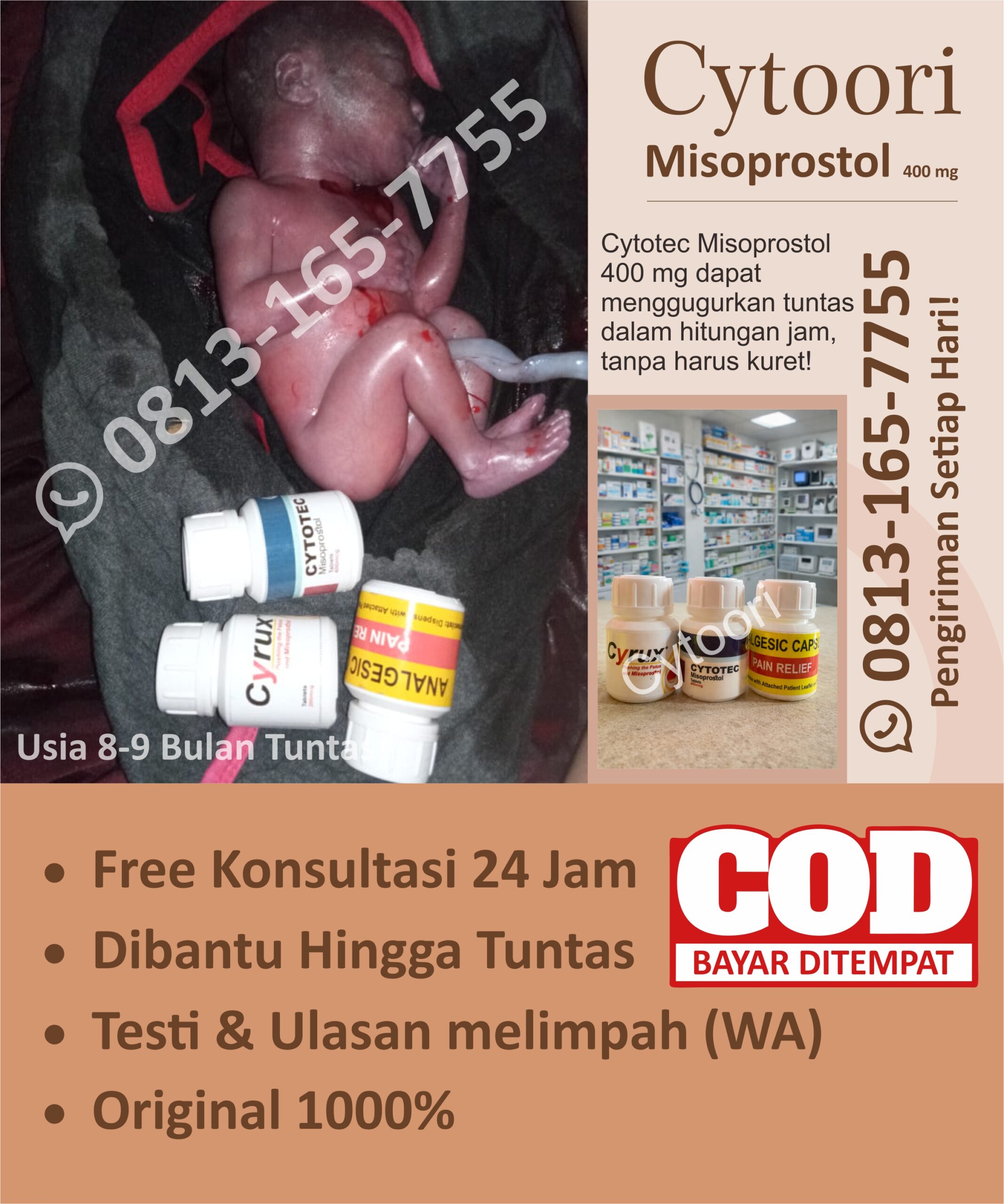 Jual obat aborsi asli usia 8-9 bulan tuntas penggugur kandungan asli cytotec 400 mg di apotik k24 dan apotik kimia farma
